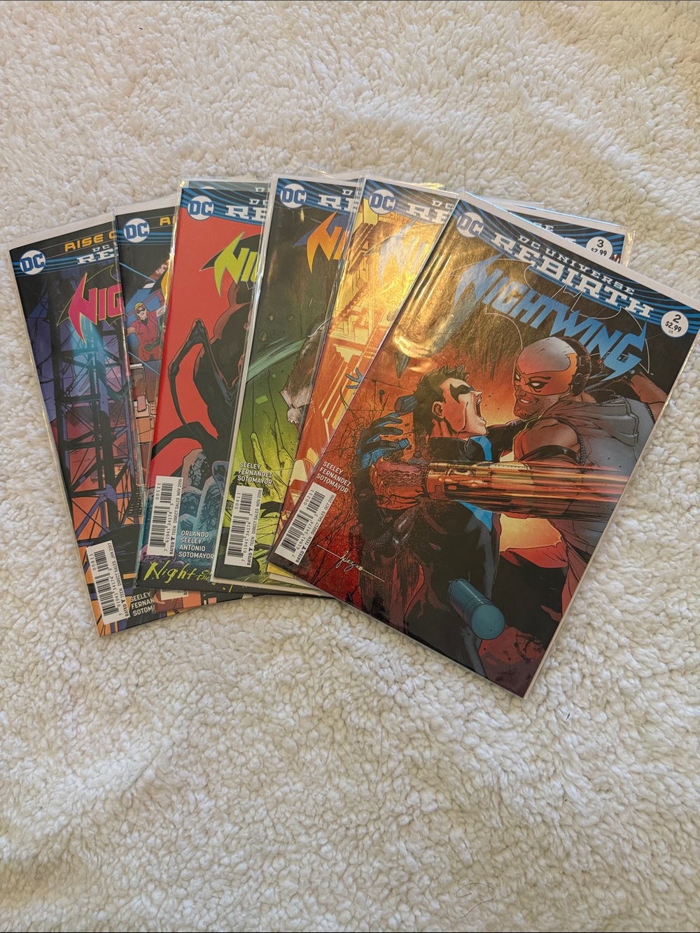 DC Nightwing Comic Lot and Grayson special cover edition
